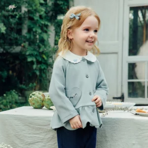Girls Sweet Autumn Outerwear Coat Apparel