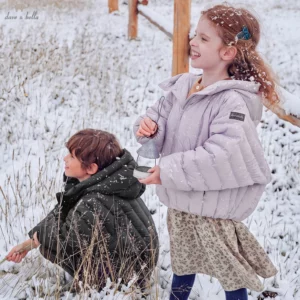 Kids Waterproof Hooded Down Parka Jacket Apparel